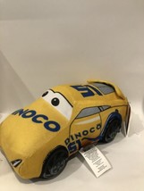 Disney Pixar Cars 3 Cruz Ramirez Dinoco Plush 10” Zipper Stuffed Toy New - £15.69 GBP