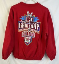 Vintage Wisconsin Badgers Sweatshirt 2000 Rose Bowl Game Day Crewneck Large NCAA - £30.88 GBP