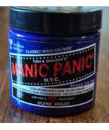 MANIC PANIC Ultra Violet Hair Dye 4 oz Semi Permanent Hair Color Cream - $244.42 MXN