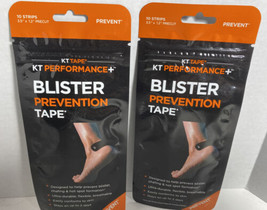 Blister Prevention Tape KT Tape Precut 3.5&quot; x 1.2&quot; 20 Strips Total 2 Packs - £7.95 GBP