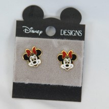Disney Designs Minnie Mouse Pierced Earrings - £7.01 GBP