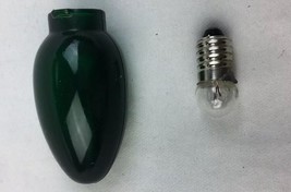 MR.CHRISTMAS LADDER STEPPING SANTA 1 Replacement Bulb Cover Green 1 Ligh... - $375.95 MXN