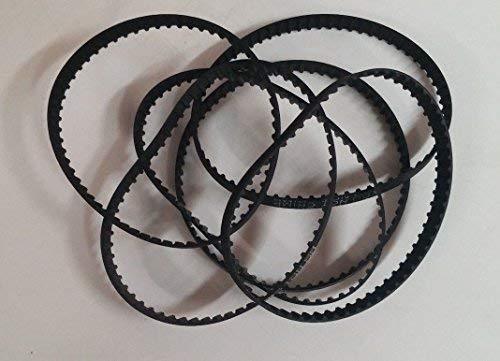 NEW 160XL025 Timing Belt 80 Teeth Cogged Black Rubber Belt 16" Long 1/4" Wide