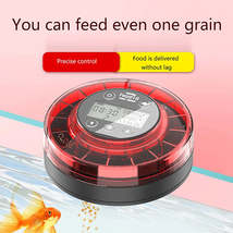 Automatic Fish Feeder For Aquarium Automatic Food Dispenser With Timer R... - £21.25 GBP