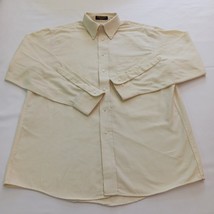 The Arrow Company Men&#39;s Yellow Cotton Blend Button-Down Collar Shirt Sz ... - €5,36 EUR