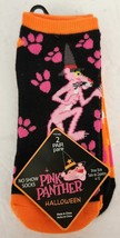 PINK PANTHER Halloween No Show Socks  Size 4-10 Woman&#39;s 2 New Pairs Tags 2012 - £15.76 GBP