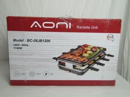 AONI Raclette Table Grill Electric Indoor Korean BBQ Open Box New DHJ43 - £47.18 GBP