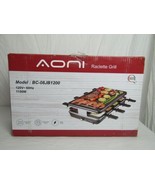 AONI Raclette Table Grill Electric Indoor Korean BBQ Open Box New DHJ43 - £46.91 GBP