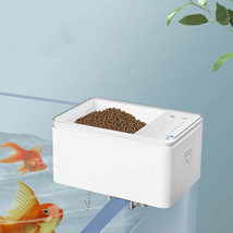 Pet Feeding Fish Food Dispenser Digital Automatic Fish Feeder LED Aquarium Digit - £22.48 GBP