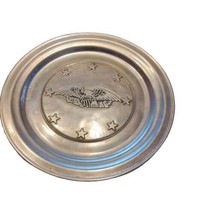 Vintage Wilton RWP Pewter American Eagle Dish Trinket Tray Display Colle... - £26.84 GBP