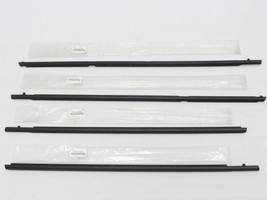 Toyota Prius Prime AWD-e 2016-2022 Black Front Rear Door Belt Moulding SET OEM - $208.49