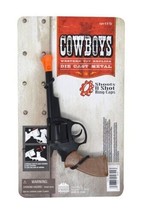 Cowboys 8 Ring Shot Cap Western Cowboy Series Die Cast Pistol Revolver P... - $17.81