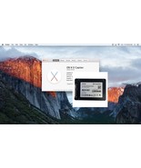 Apple Macbook Pro Mac Mini 2.5 128GB SATA SSD Drive With OS X 10.11 El C... - £27.52 GBP