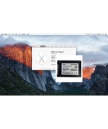 Apple Macbook Pro Mac Mini 2.5 128GB SATA SSD Drive With OS X 10.11 El C... - $652.86 MXN