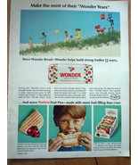 Hostess Wonder Bread &amp; Fruit Pies Print Magazine Advertisement 1966 - €6,07 EUR