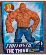 2005 Marvel Fantastic 4 The Thing 12 inch Movie Figure New In The Box - $99.99