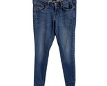 Mossimo Supply Co Womens Jeans Skinny Size 8R Blue Denim Casual Medium Wash - $15.75