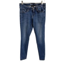 Mossimo Supply Co Womens Jeans Skinny Size 8R Blue Denim Casual Medium Wash - $15.75
