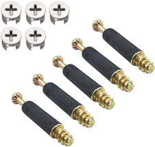 Bestgle 50 Sets Furniture Connecting Cam Lock Fittings with Dowel Cam Lo... - $21.04