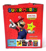 Super Mario Play Time Stickers Panini 2023 Factory Sealed Box 36 Packs - £50.35 GBP