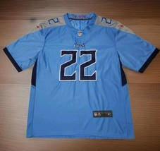 Nike On Field Derrick Henry Mens Large Tennessee Titans Stitched Logo Jersey 22 - £35.09 GBP
