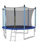 Outdoor Trampoline with Safety Closure Net-10 ft - Color: Blue - Size: 1... - $6,763.21 MXN