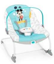 Bright Starts Disney Baby Mickey Mouse Infant to Toddler Rocker &amp; Seat with... - £29.51 GBP