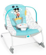 Bright Starts Disney Baby Mickey Mouse Infant to Toddler Rocker &amp; Seat w... - £29.52 GBP