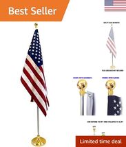 Flags Imp 8 Foot Aluminum Silver Pole with Ball - $70.09
