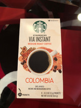 Starbucks Via Instant Colombia Instant Coffee Packets 8CT - £11.73 GBP