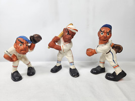 Vintage Japan Baseball Players Lefty 1102 #3 Nosey 1100 #5 &amp; Nosey 1101 ... - £39.34 GBP