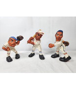 Vintage Japan Baseball Players Lefty 1102 #3 Nosey 1100 #5 &amp; Nosey 1101 ... - $49.95