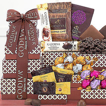 Godiva Treasures: Premium Chocolate Gift Tower - £56.71 GBP