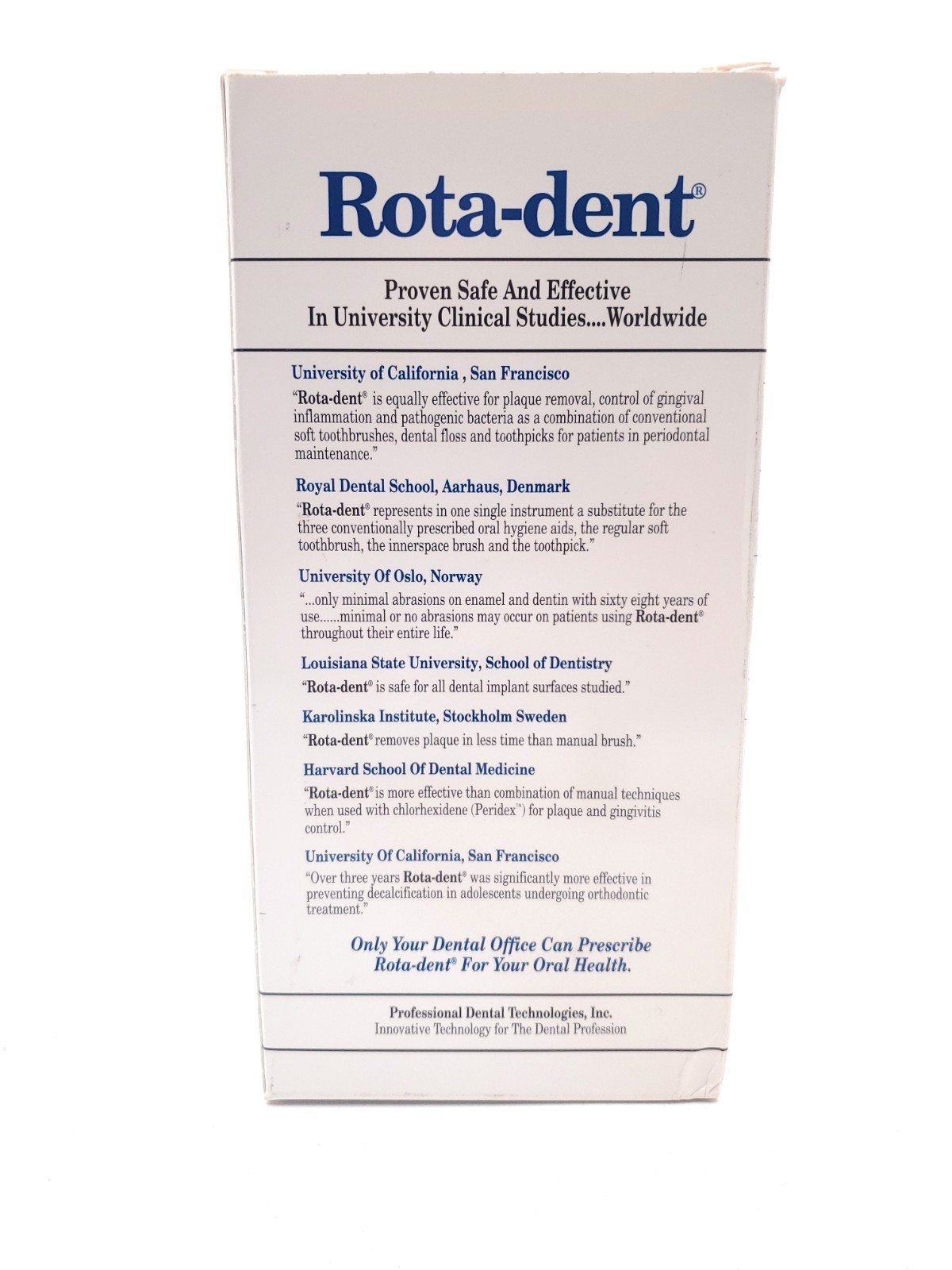 NIB Vintage ROTA-DENT Professional Rotary Power Plaque Remover Instrument Sealed Item image 8