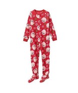 Girls Pajamas Christmas The Elf On The Shelf Red 1 Pc Footed Fleece-size 4 - £14.16 GBP