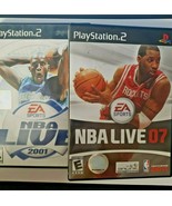 EA SPORTS PLAYSTATION 2 NBA LIVE 2001 2007 Original Case With MANUALS - £3.17 GBP