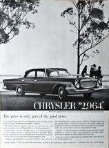 Chrysler Newport New yorker $2,924 - 1962 Vintage Print Ad - €9,51 EUR