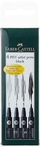 Faber Castell Pitt Artist Color Pen Set - S, F, M, B - 4 Pcs (1 SET) - £12.63 GBP