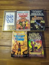 Lot Of (5) Vintage 1985 Fantasy Novels The Heros Return The Scions Of Shannara + - £39.43 GBP
