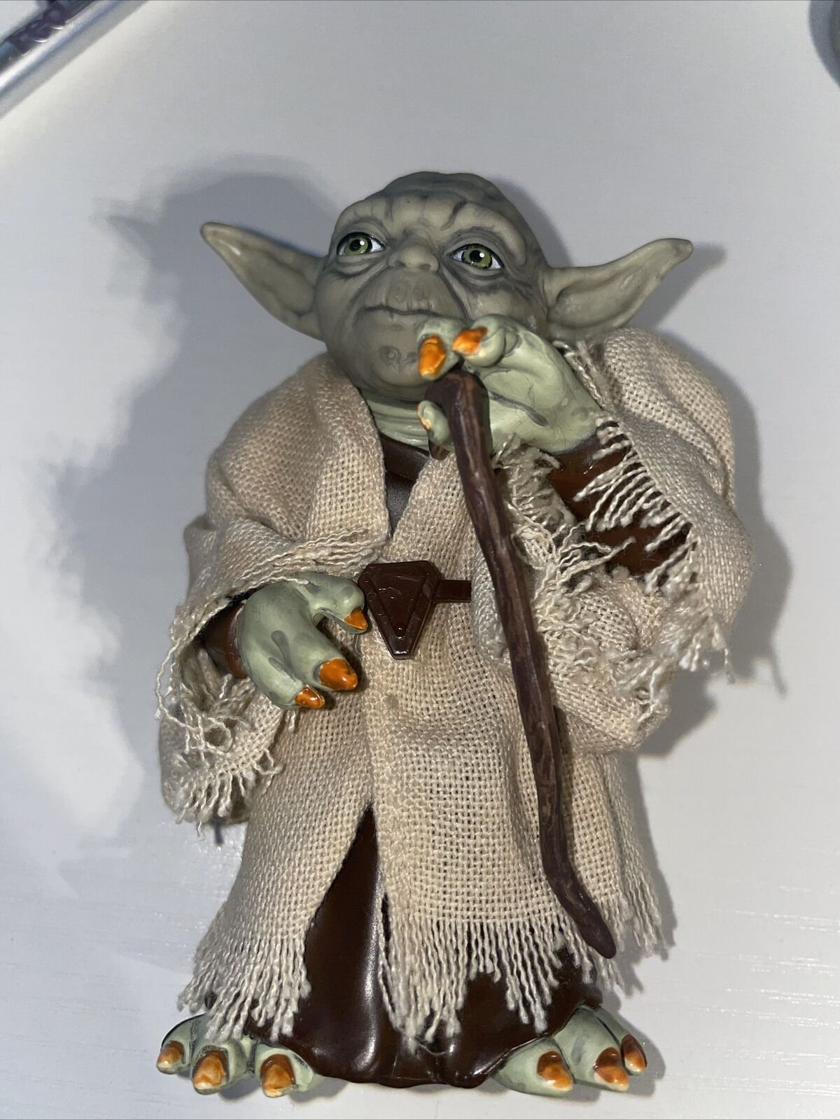 1997 Star Wars Yoda Hasbro articulated Figurine 4.75" Nice - £10.46 GBP
