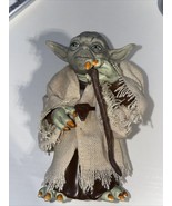 1997 Star Wars Yoda Hasbro articulated Figurine 4.75&quot; Nice - £10.27 GBP