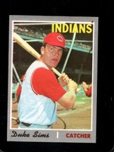 1970 Topps #275 Duke Sims Ex Indians *X75481 - £1.17 GBP