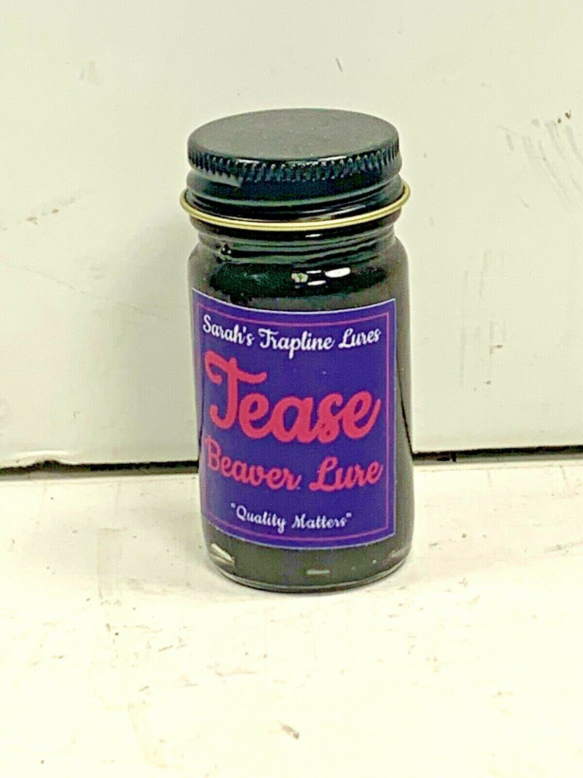1 oz Tease Beaver Lure Sarah&#39;s Trapline Lures (She Traps Trapping Supplies) - $13.96