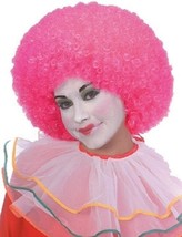 Funky Curly Pink Clown Wig Disco Fro Hippie 70s afro Cutie Pie Circus Ra... - $220.40 MXN