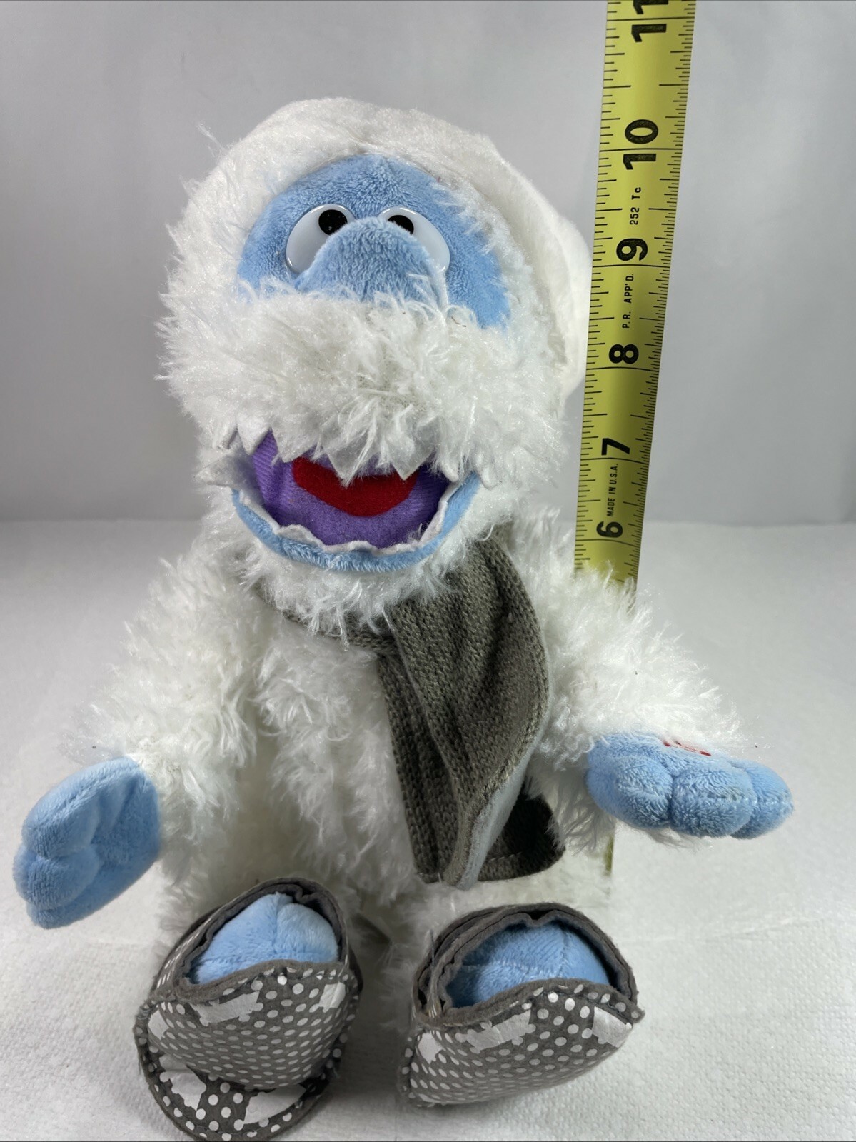 RARE Gemmy Bumble Abominable Snowman Animated Rudolph Reindeer Plush Holly Jolly Item image 11