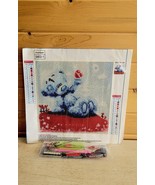 Crochet Embroidery Beads Teddy Bear Valentine Open Box - $19.99