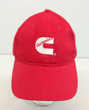 Cummins Diesel Solid Red Strap Back One Size Ball Cap - $11.87