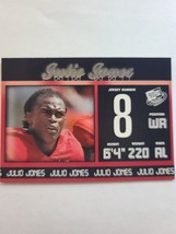 2011 Press Pass #3 Julio Jones Alabama Crimson Tide Atlanta Falcon Football Card - £1.47 GBP