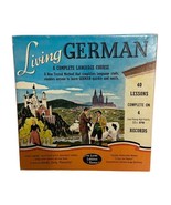 Living German A Complete Language Course On 4 long playing 33.5 Records ... - $7.31