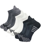 Mens Bamboo Ankle Socks with Heel Tab Low Cut Thin Athletic Performance ... - £18.16 GBP+